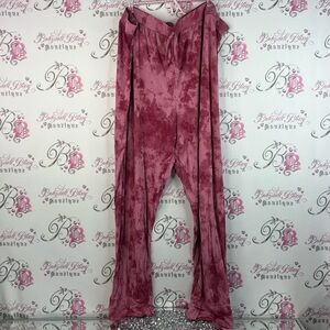Tivoglio pants tie dye stretchy soft lounge pj pink Dusty Rose Lounge Pants